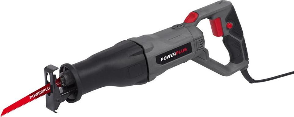 Powerplus POWE30030 bladblazer, Zwart Grijs Rood, 710 W, 2800 omwentelingen per minuut, 94 dB, AC, 2 meter
