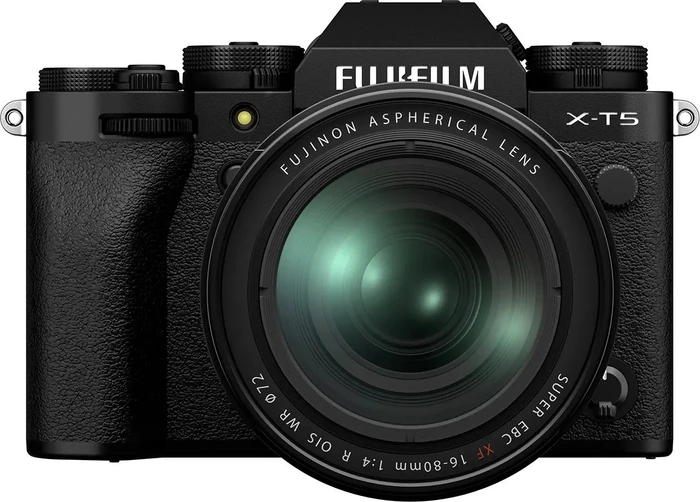 Fujifilm X-T5 Gehäuse schwarz + XF 16-80 mm f/4.0 R OIS WR
