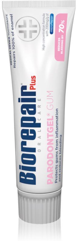Biorepair Plus Parodontgel Gum dentifrice pour gencives sensibles 75 ml