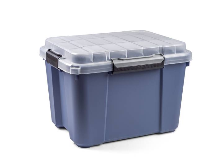 Curver Scuba Box M Blau-Transparent 34 × 39 × 49.5 45 l