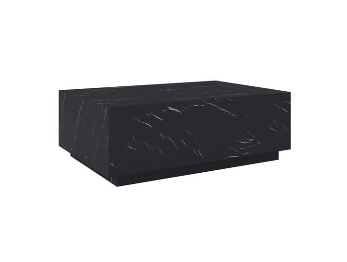 Couchtisch Ellis Schwarz MDF Marmor-Optik