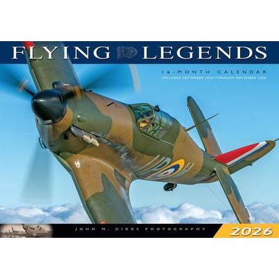 Flying Legends 2026, Kalender von John Dibbs, Workman, 978-0-7603-9716-9