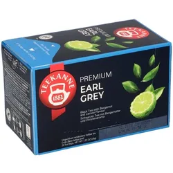 TEEKANNE Schwarzer Tee »Premium - Earl Grey« 20 Stück Tassenportion grau