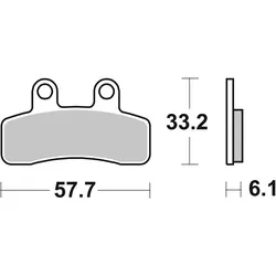 SBS Scooterbelag 211CT Carbon Tech