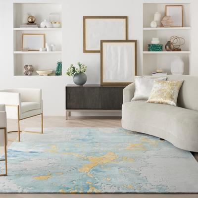 Nourison Prismatic Modern Abstract Watercolor Area Rug