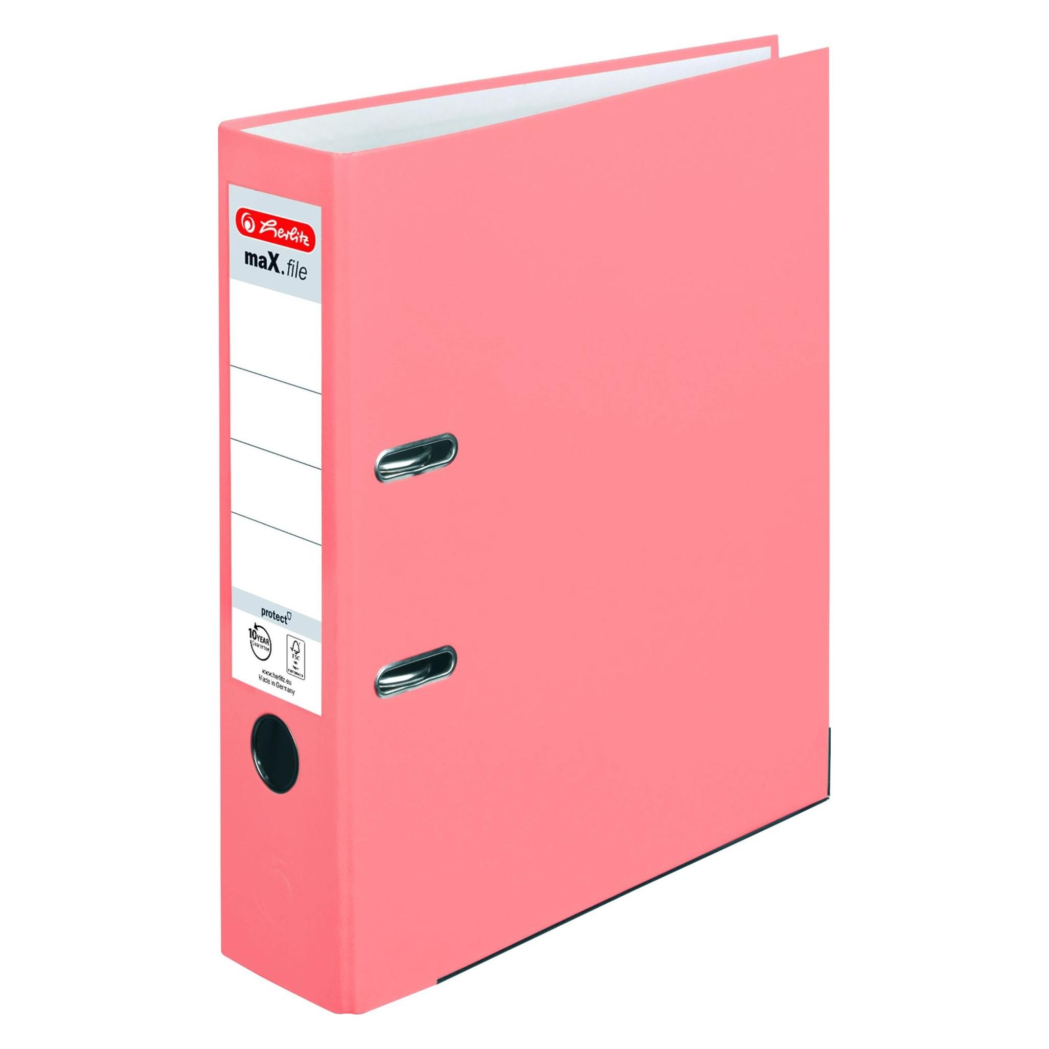 Herlitz maX.file Ringmappe (A4, 80 mm, 1 Stk.) (50028467)