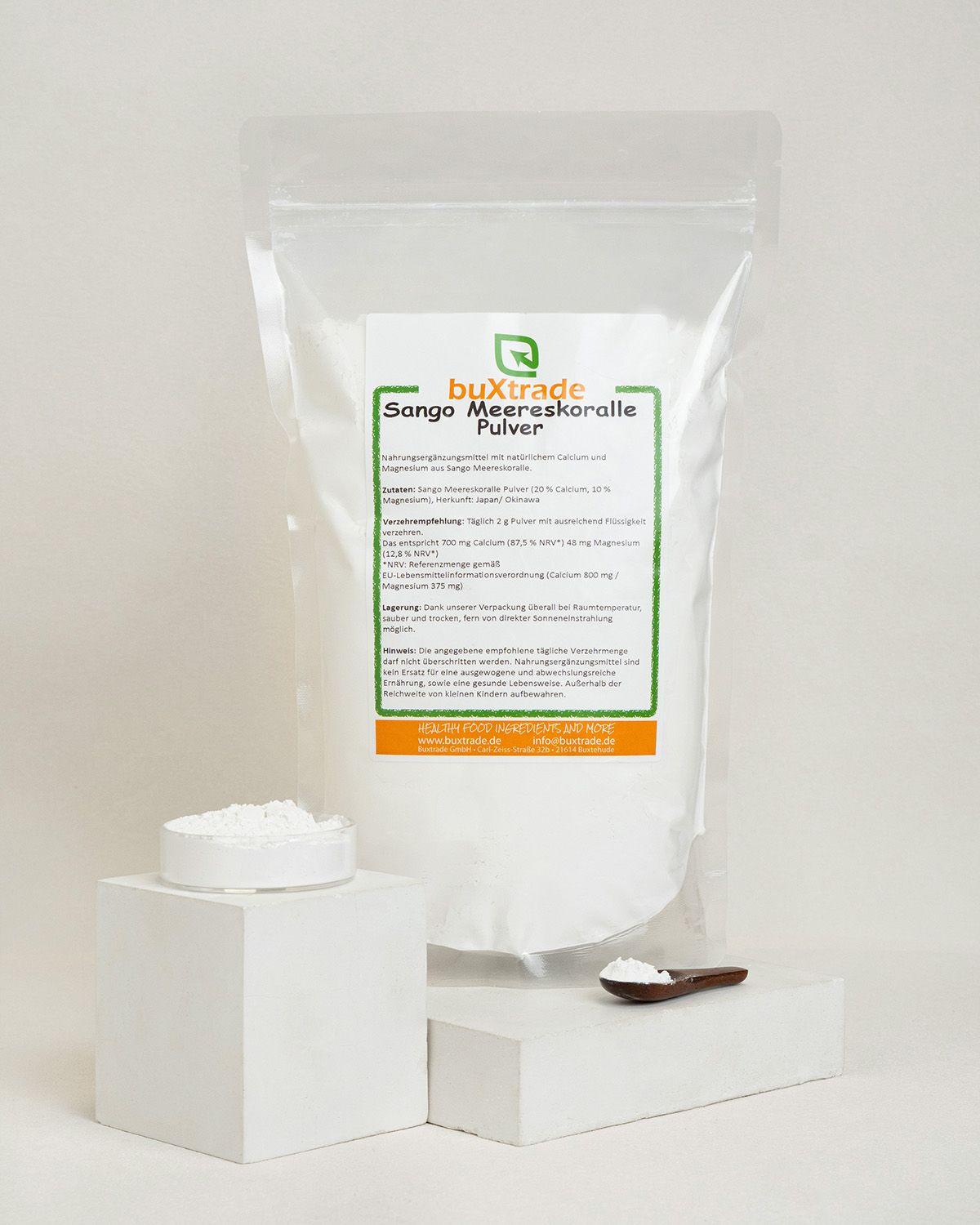 20 kg Herstellergebinde Sango Meeres Koralle aus Okinawa / Japan | Calcium und Magnesium | Mineral