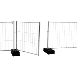 Bauzaun mobil, 2,00 x 2,20m verzinkt