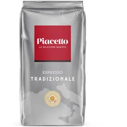 Piacetto Tradizionale Espresso - 1 kg Ganze Bohne - Intensität: 6/6