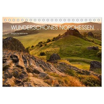 Wunderschönes Nordhessen - Magische Momente (Tischkalender 2027 DIN A5 quer), CALVENDO Monatskalender