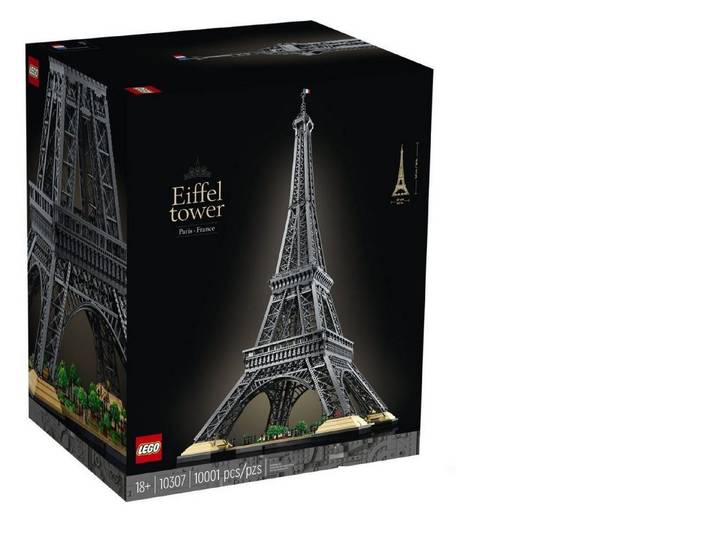 LEGO® Eiffelturm (10307) Spielbausteine, (10001 St)
