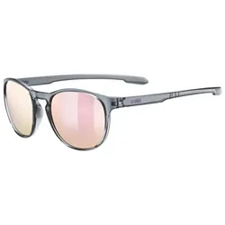 Uvex LGL 53 Sonnenbrille Smoke/Mirror Pink