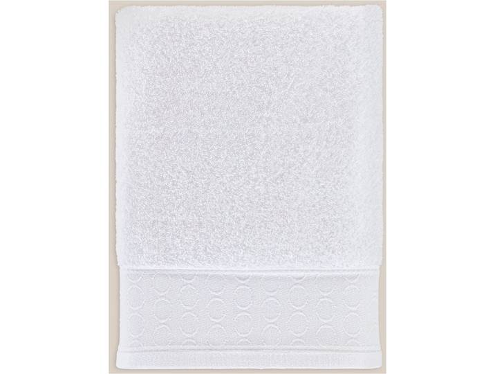 Handtuch EGERIA Cycle , weiss (weiß), B:50cm L:90cm, Frottier, Baumwolle, Handtücher, Handtuch, 50x90 cm