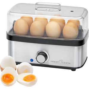 Proficook Eierkocher PC-EK 1275, bis 8 Eier, 400 Watt, mit Härtegradeinstellung