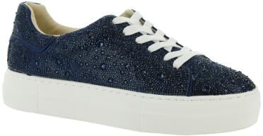 Betsey Johnson Sidny - Womens 6 Navy Oxford Shoes Medium