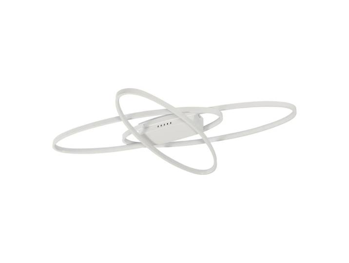 Plafonnier fer blanc 85x62x7cm led 75w