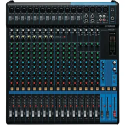 Yamaha Mg20 (Studio- und Livemixer), Mischpult, Schwarz