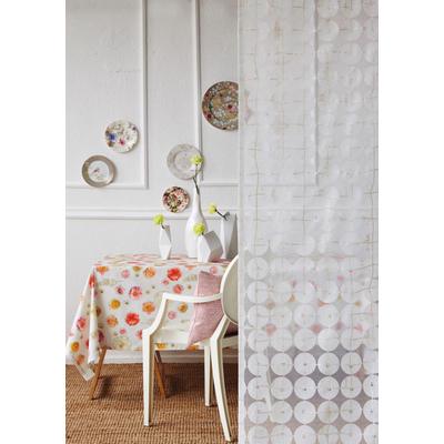 Vorhang APELT "Samba" Gr. 1, grau, B:122cm H:245cm, Ausbrenner, Polyester, Viskose, Gardinen, HxB: 245x122
