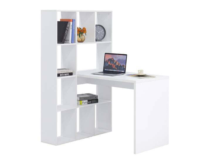 Combiné de bureau Muzye 110 x 149 x 94cm Blanc