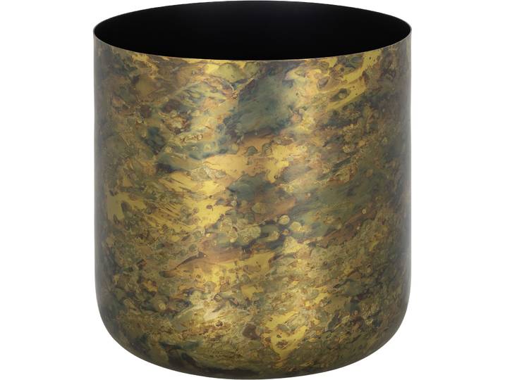 Übertopf Urban - Farbe: Bronze - Material: Metall - Übertopf