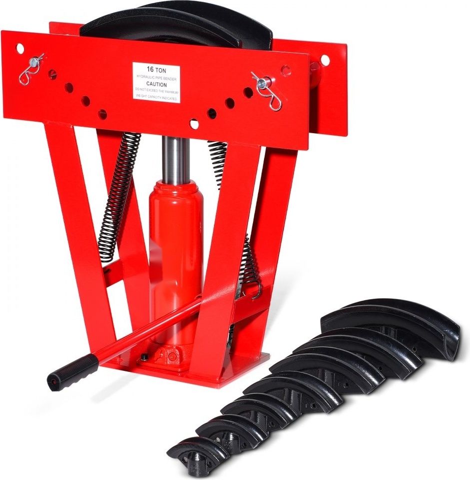 Hydraulische Rohrbiegemaschine 16T - Rohrbiegegerät - Biegemaschine für präzises Biegen von Rohren - ideal für Metallbearbeitung