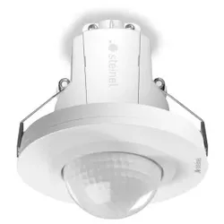 Steinel 086138 Bewegungs- und Präsenzmelder PD IR 4360-24 KNX Passiv Infrarot, Deckeneinbau, IP20, weiß, 360° Reichweite max: Ø 24 m (452 m2) PD