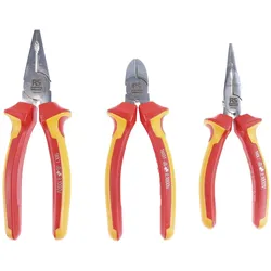 RS PRO, Zange, 3 pc Insulated Pliers Set (VDE Approved) (300 mm)