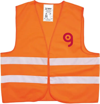 Gilet alta visibilità fluo adulto   Poliestere   Standard EN20471 Personalizzate o neutre