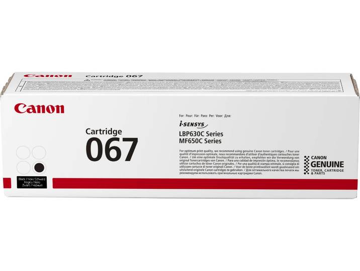 Canon 067 Toner Zwart
