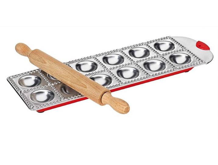 Küchenprofi Ravioliplank Pastacasa Aluminium