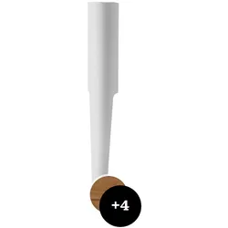 Hasena Füsse Pile 25 cm / Wildeiche natur, gebürstet, geölt