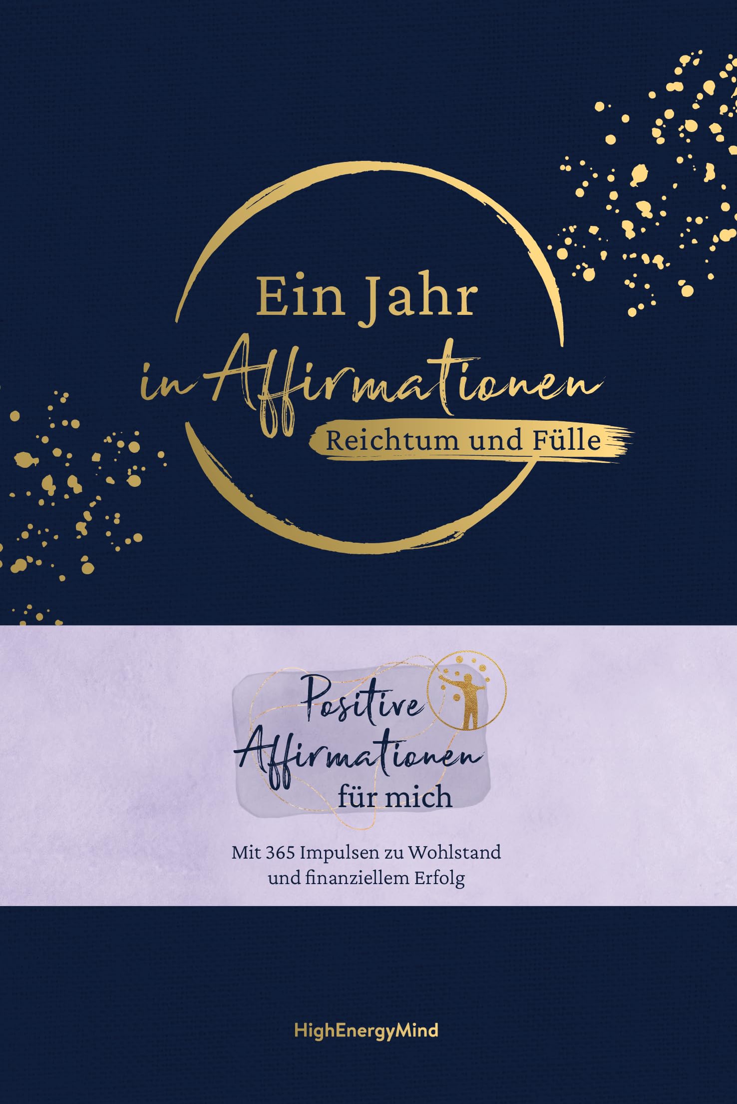 Philipp Hausser - Ein Jahr in Affirmationen – Reichtum und Fülle: Positive Affirmationen für mich – Mit 365 Impulsen zu Wohlstand und finanziellem Erfolg. Geschenkbuch ... mit Leineneinband, Leseband und Goldfolie - Preis vom 30.09.2026 09:01:18 h