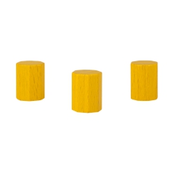 Halmakegel.com Achteckstein Landmark - 15x20mm - gelb 256395