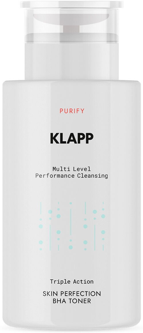 200ml KLAPP Multi Level Performance Cleansing Triple Action SKIN PERFECTION BHA TONER