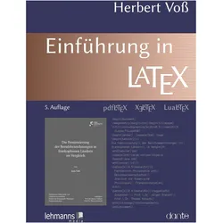 Voss:Einführung in LaTeX, Fachbücher von Herbert Voss