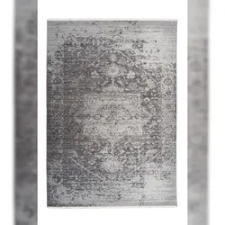 Kayoom Teppich Baroque 800 Anthrazit - Y8XO5-120-170-E