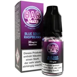 Bar Salts Blue Sour Raspberry NicSalt Liquid by Vampire Vape 10ml / 20mg
