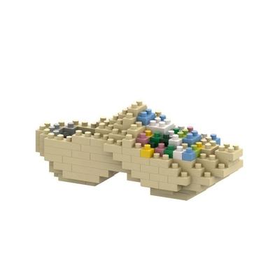 BRIXIES 200146 - Klompen, 3D Konstruktionsbausatz aus Ministeinen, 130 Teile
