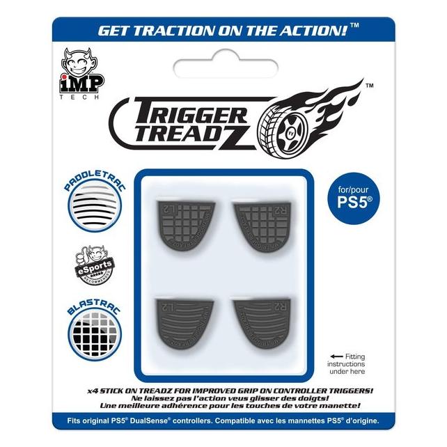 GED Trigger Treadz (4 Pack) Colore Nero PS5 (PS5) (GED252)