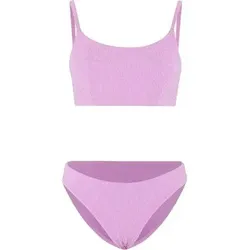 CHIEMSEE Bikini-Set in Smoke Fabric Bikini Tight Fit, Größe 38 A/B in Lila 153214