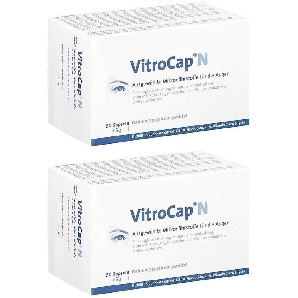 Vitrocap N vegan Kapseln 2x 2x90 St