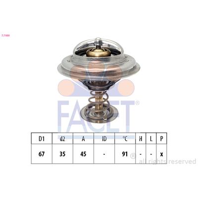 FACET Thermostat, Kühlmittel 7.7989 für LAND ROVER