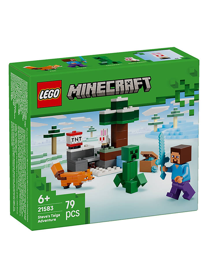 LEGO® NINJAGO®: Steves Abenteuer in der Taiga - ab 6 Jahren - onesize