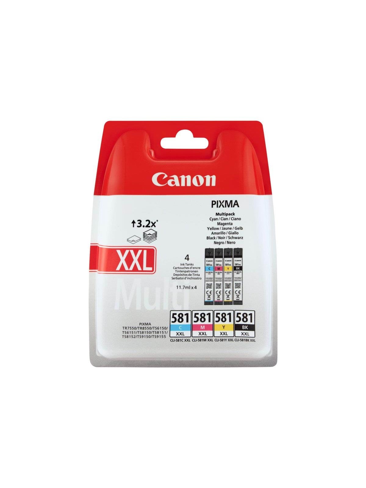 Canon CLI-581XXL / 1998C005 C/M/Y/BK Mul