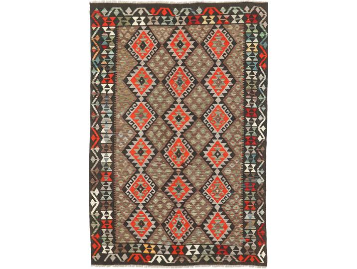 Kelim Afghan Heritage Teppich 175x257 Handgewebt Orientteppich Wolle