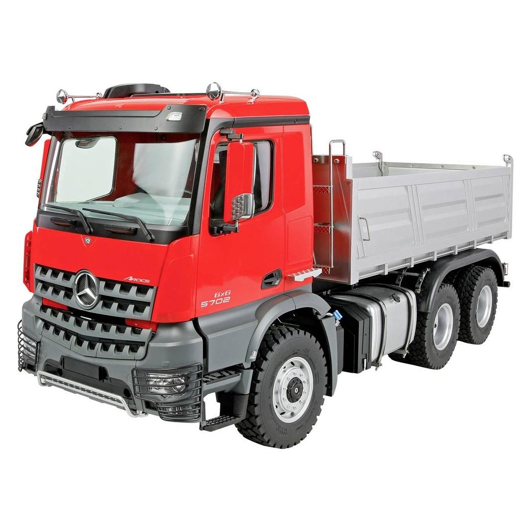 Amewi Mercedes-Benz Arocs Muldenkipper 6x6 1:14 RTR rot (RTR Ready-to-Run) (22729)