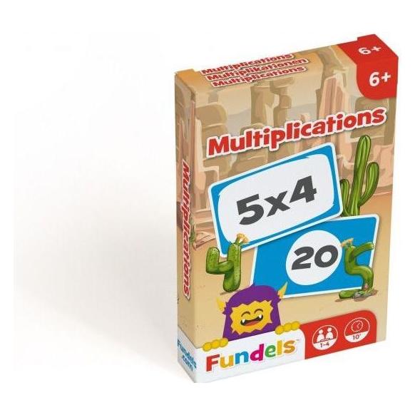 Cartamundi Fundels Kaartspel - Leren Vemenigvuldigen (Deutsch, Französisch, Italienisch, 1 - 4 Spieler) (GXP-594438)