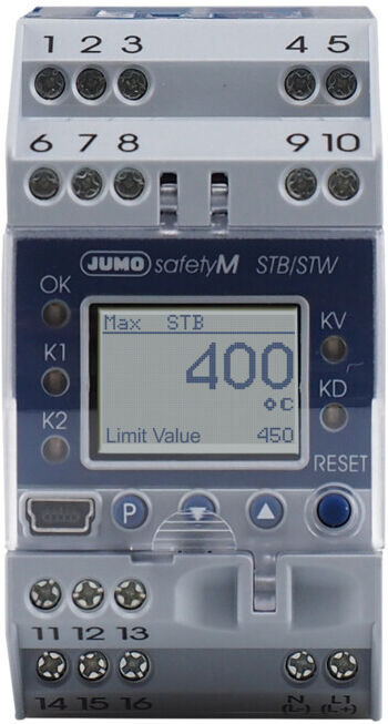 jumo Limiteur de température de sécurité 0253-2001-25/005,058 (00564208)
