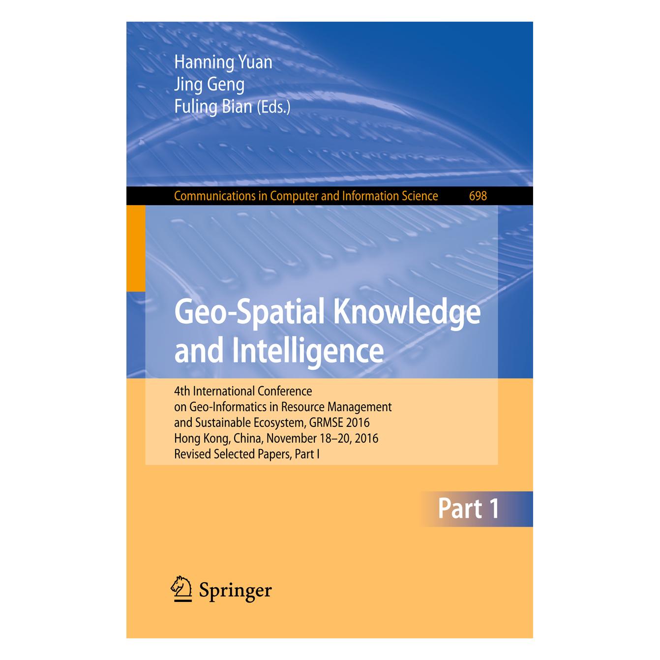 Springer Geo-Spatial Knowledge and Intelligence (Englisch, Softcover, Fuling Bian, Hanning Yuan, Jing Geng) (55865988)