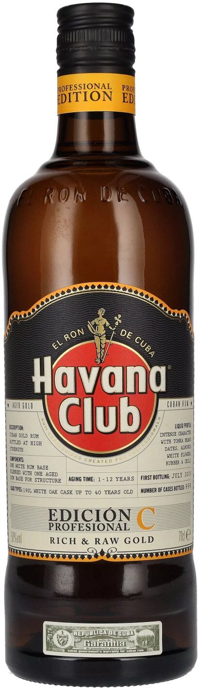 Havana Club EDICIÓN PROFESIONAL C 50% Vol. 0,7l